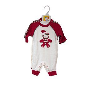 TKS NWT 2 PK Infant Christmas Outfits Sz 0-3M